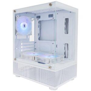 Корпус 1stPlayer Mi2-A-WH-2F7R-W-1F7-W White без БЖ