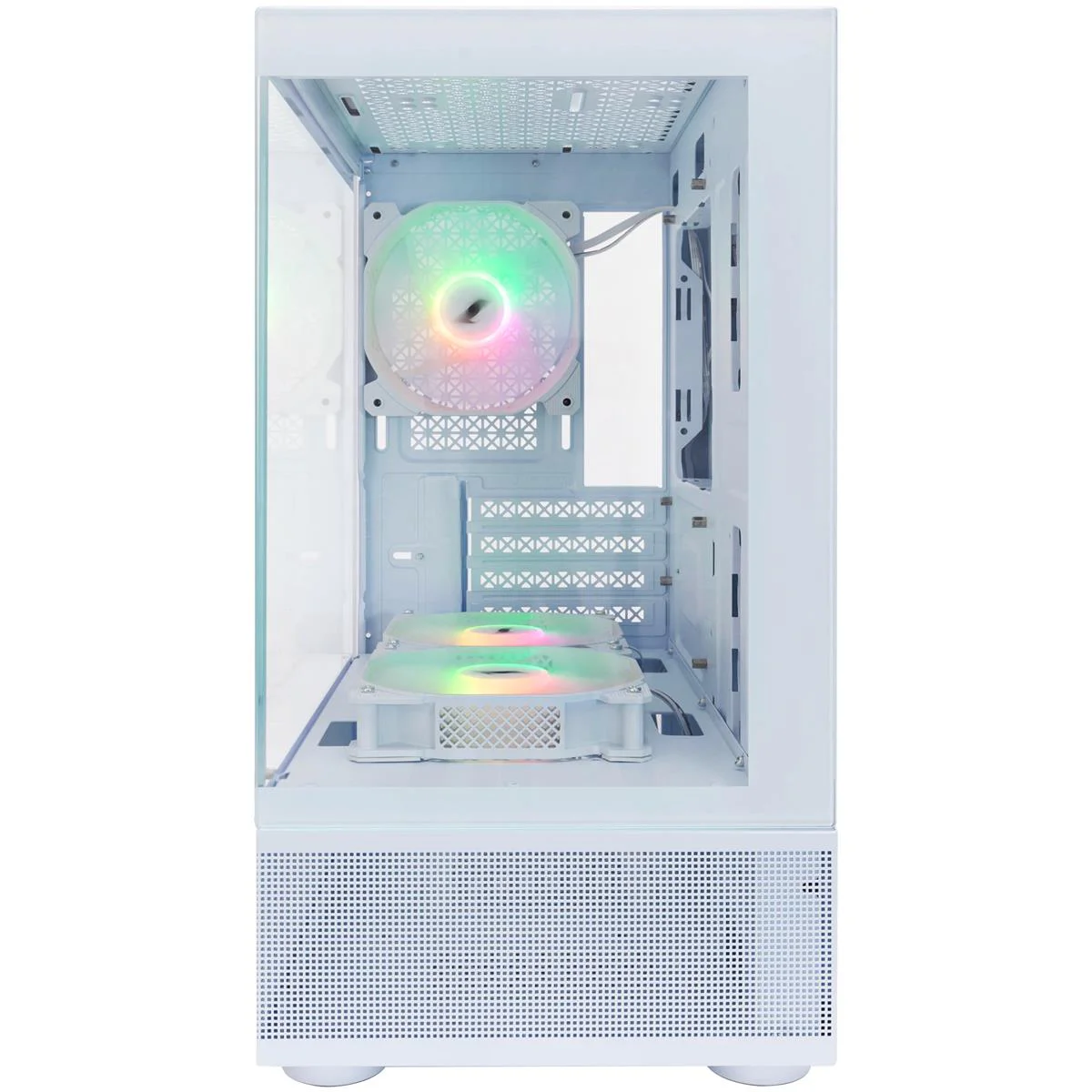 Корпус 1stPlayer Mi2-A-WH-2F7R-W-1F7-W White без БЖ — изображение 2