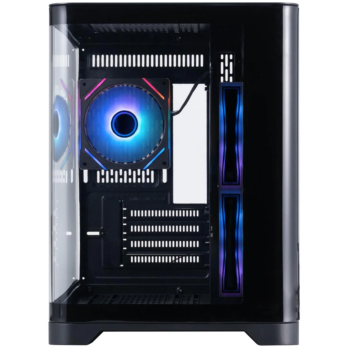 Корпус 1stPlayer UV5-BK-2FC7R-1FC7 Black без БЖ — изображение 2