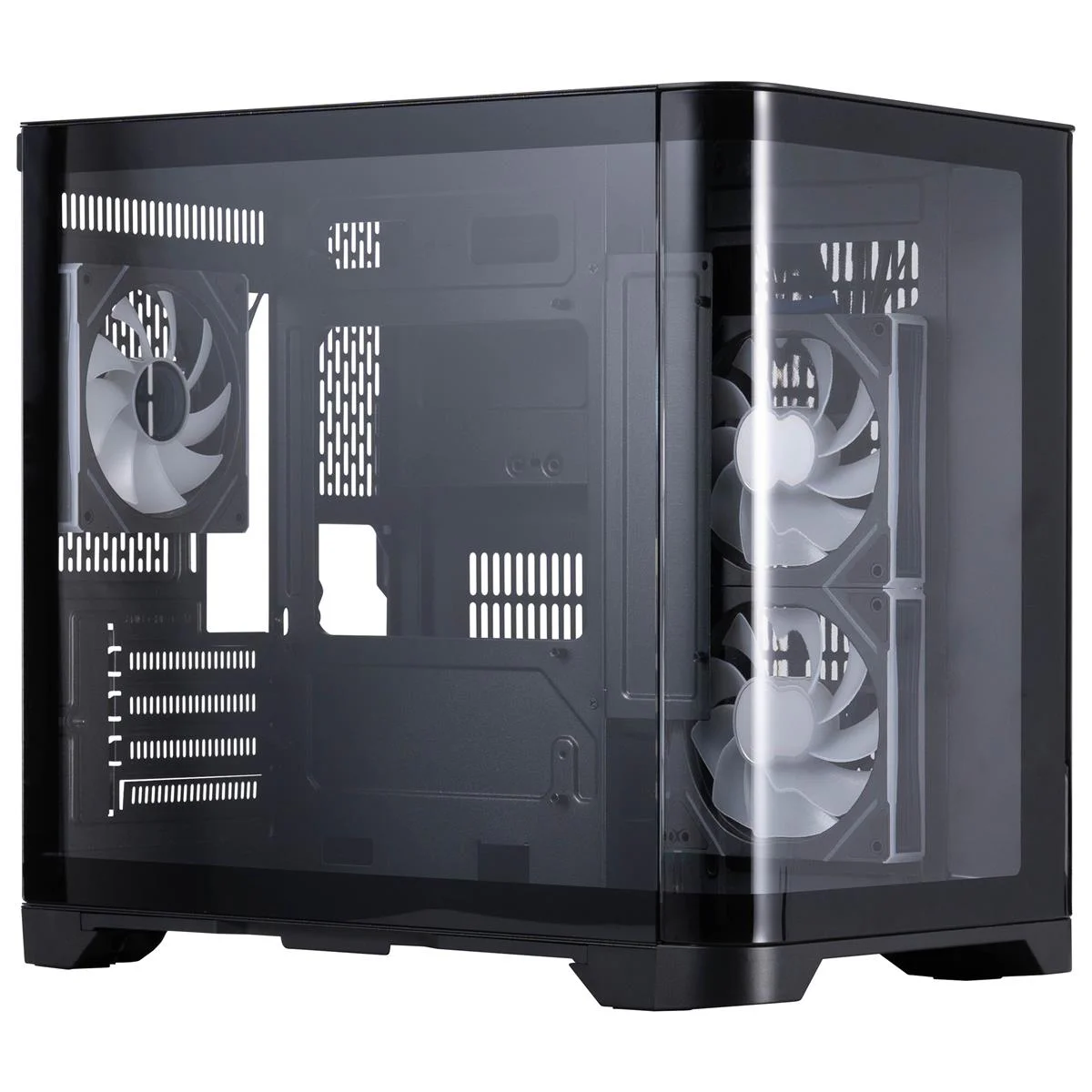 Корпус 1stPlayer UV5-BK-2FC7R-1FC7 Black без БЖ — изображение 11