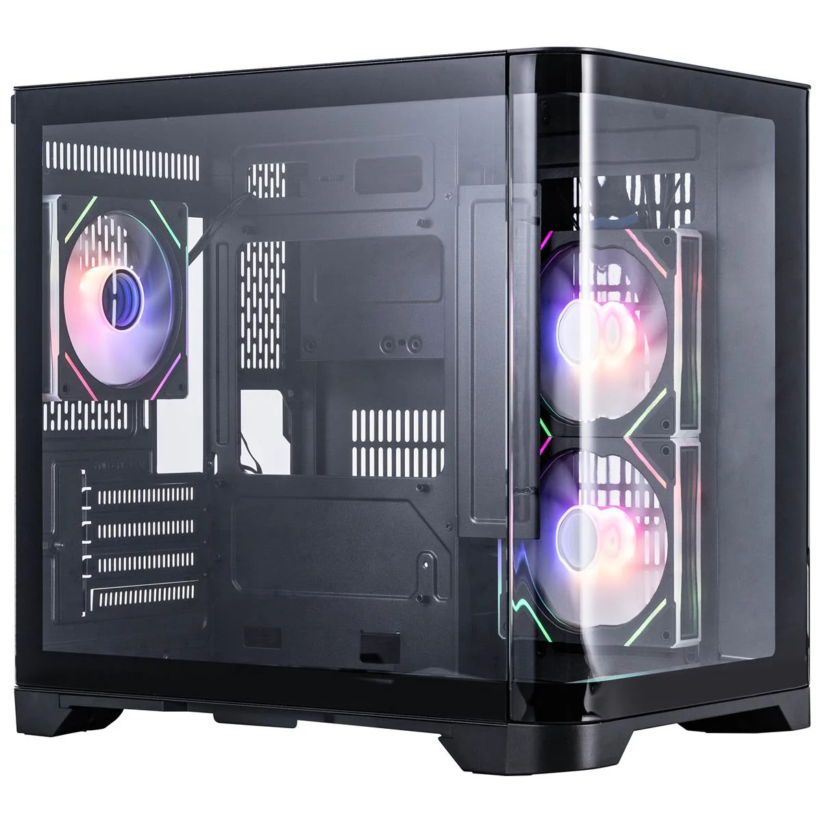 Корпус 1stPlayer UV5-BK-2FC7R-1FC7 Black без БЖ — изображение 5