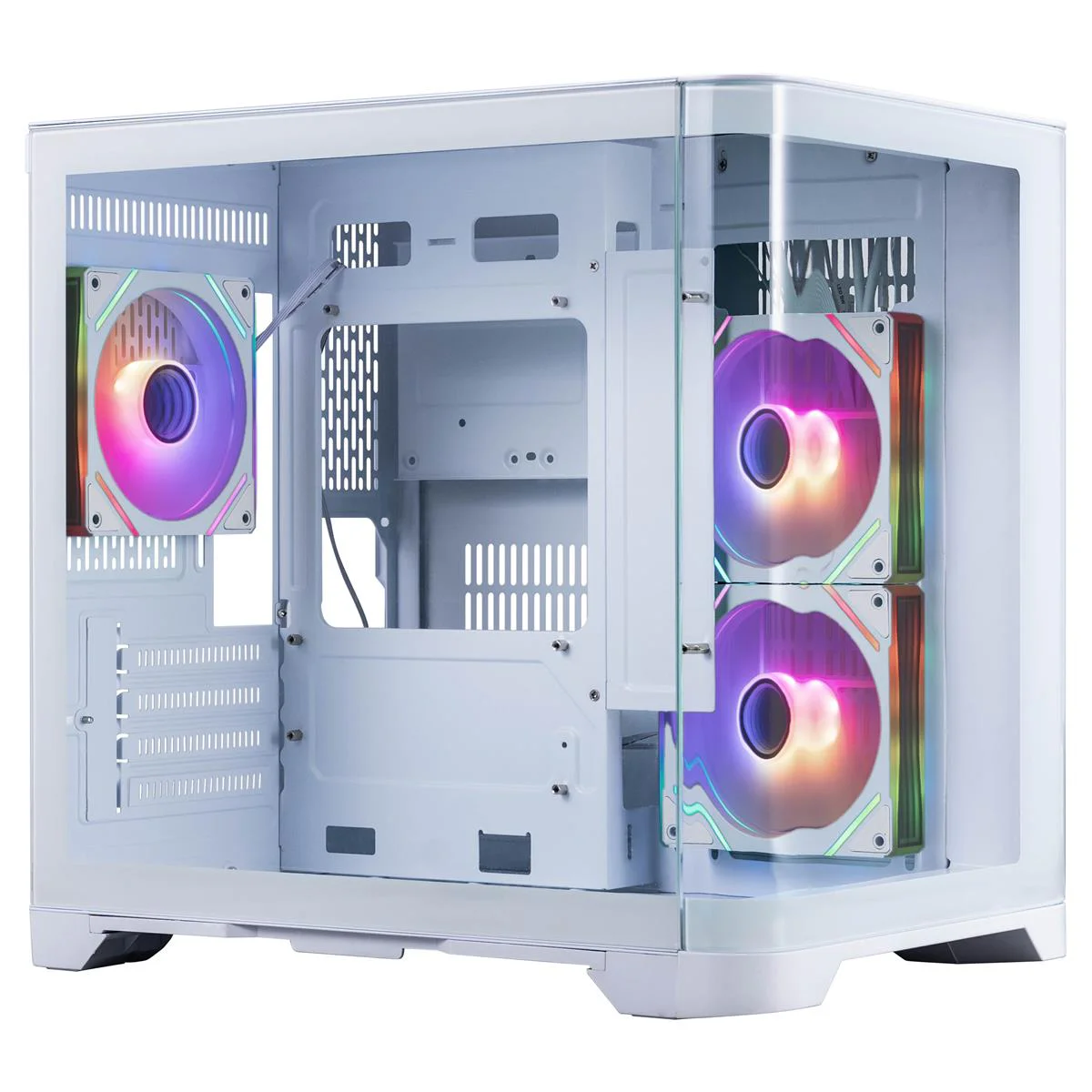 Корпус 1stPlayer UV5-WH-2FC7R-W-1FC7-W White без БЖ - Зображення 7