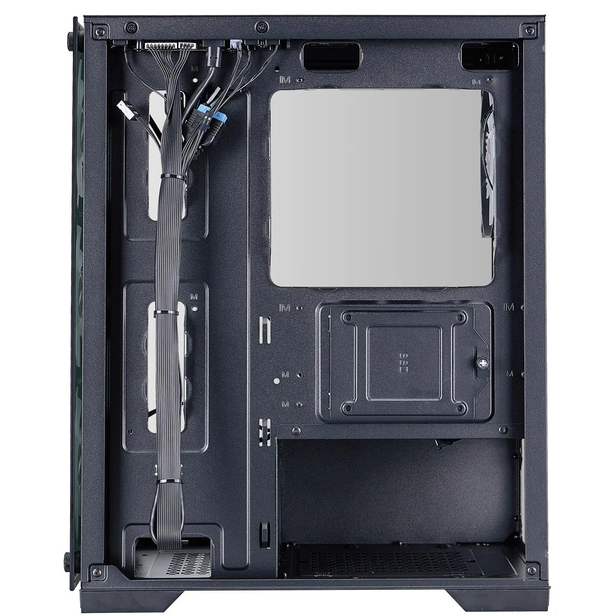 Корпус 1stPlayer X2-M-BK-4F7 Black без БЖ — изображение 7