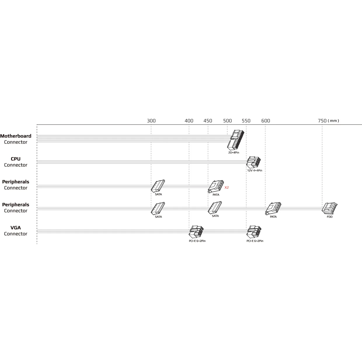 Корпус AeroCool CS-107-A-BK-v2 (ACCX-PC14002.11) Black 600W - Зображення 2