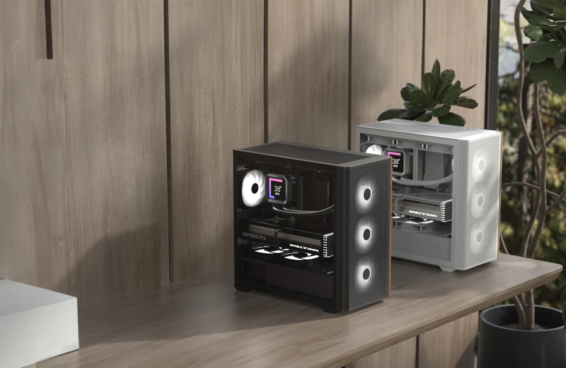 Корпус AeroCool D301A-G-BK-v2 (ACCS-DS03043.11) Black без БЖ - Зображення 2