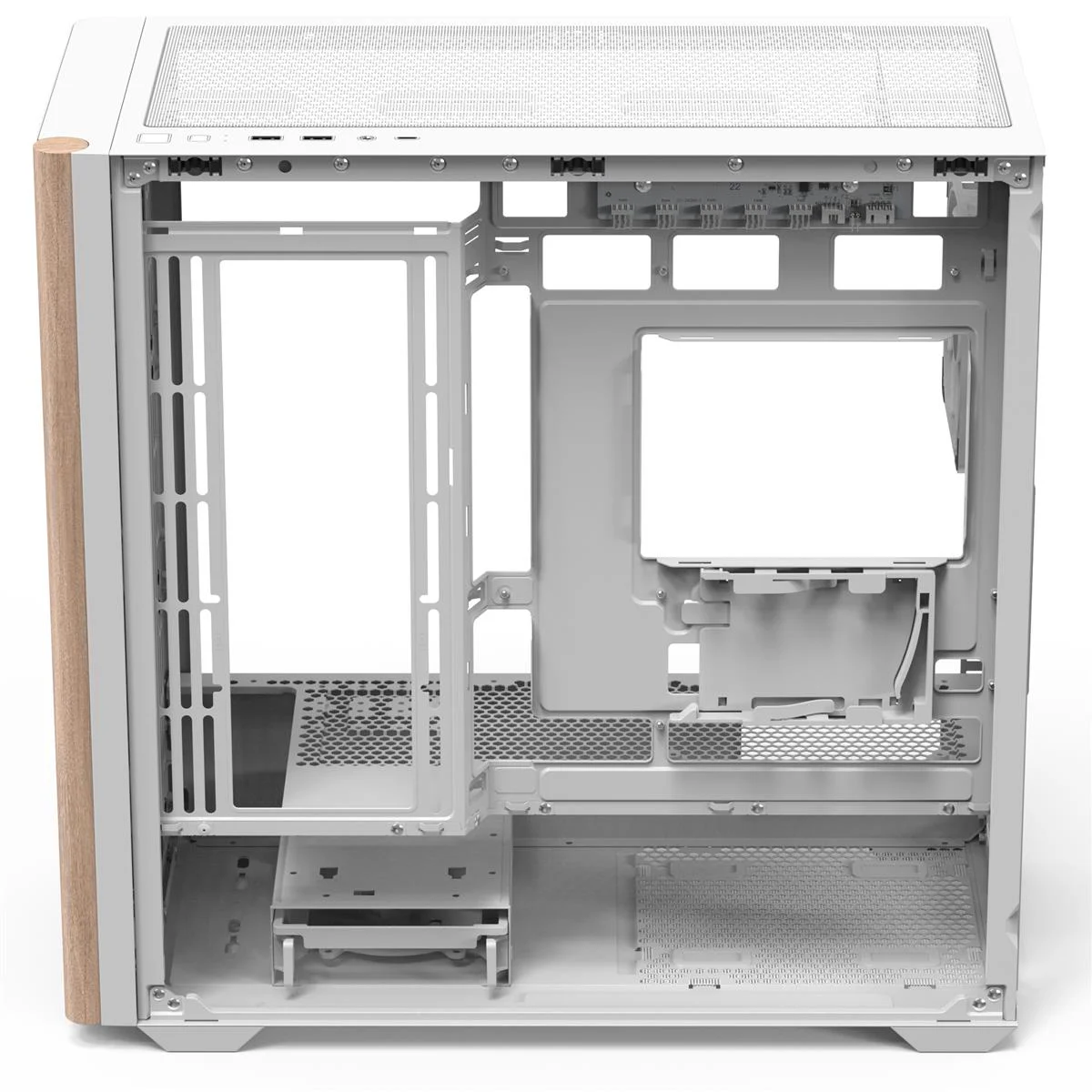 Корпус AeroCool D301A-G-WT-v2 (ACCS-DS03043.21) White без БЖ — изображение 3