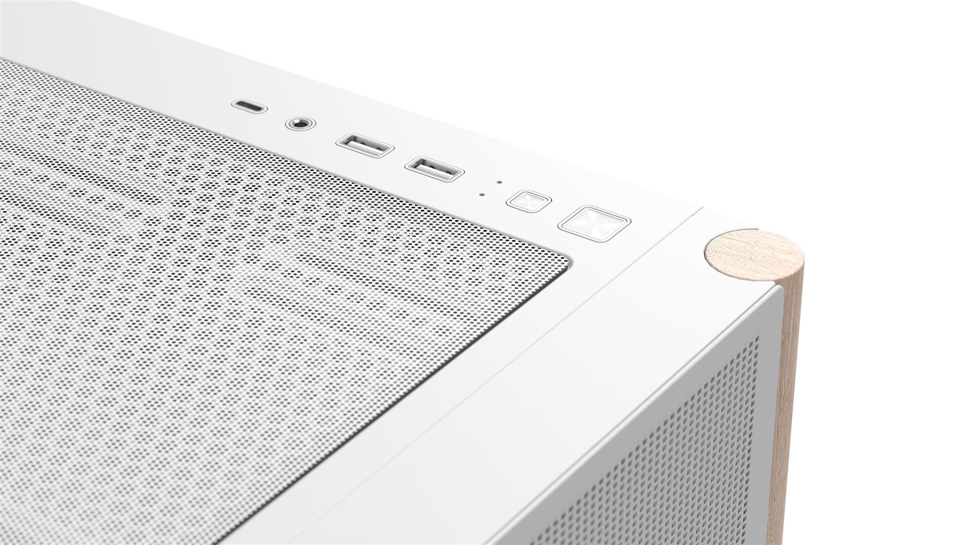 Корпус AeroCool D301A-G-WT-v2 (ACCS-DS03043.21) White без БЖ - Зображення 5