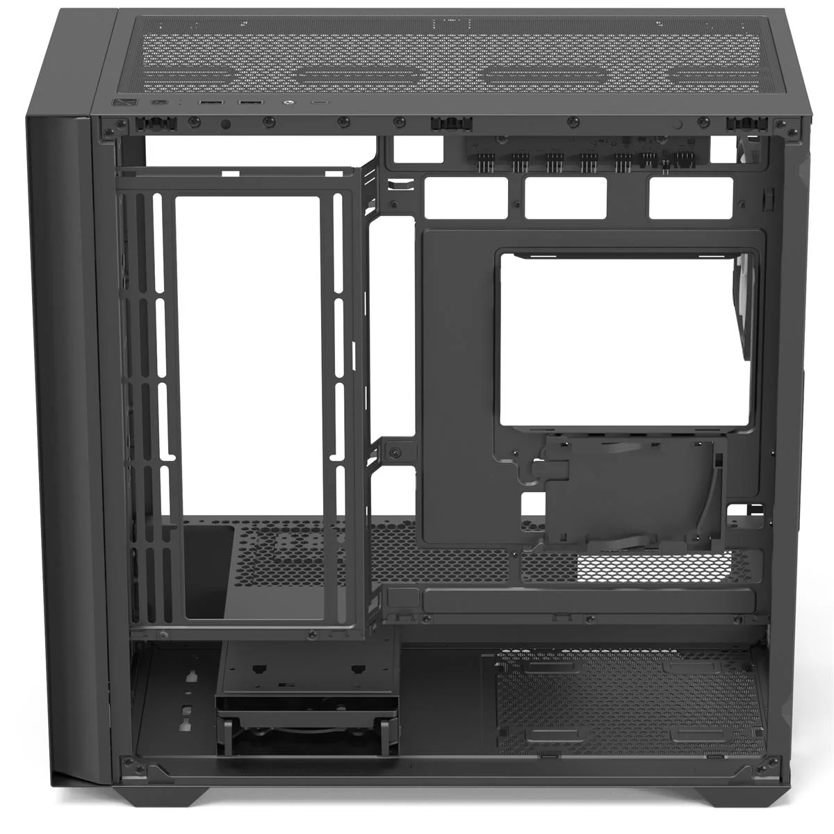 Корпус AeroCool D302A-G-BK-v1 (ACCS-DS04043.11) Black без БЖ - Зображення 2