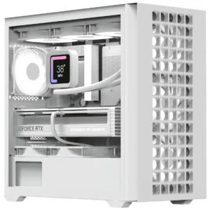 Корпус AeroCool D302A-G-WT-v1 (ACCS-DS04043.21) White без БЖ