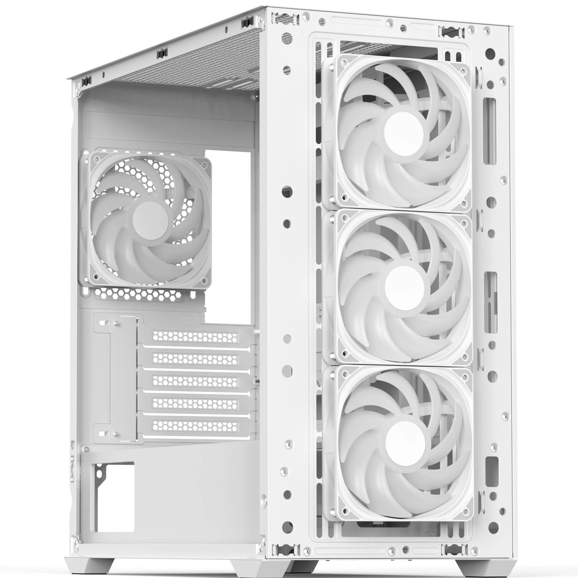 Корпус AeroCool D302A-G-WT-v1 (ACCS-DS04043.21) White без БЖ — изображение 3