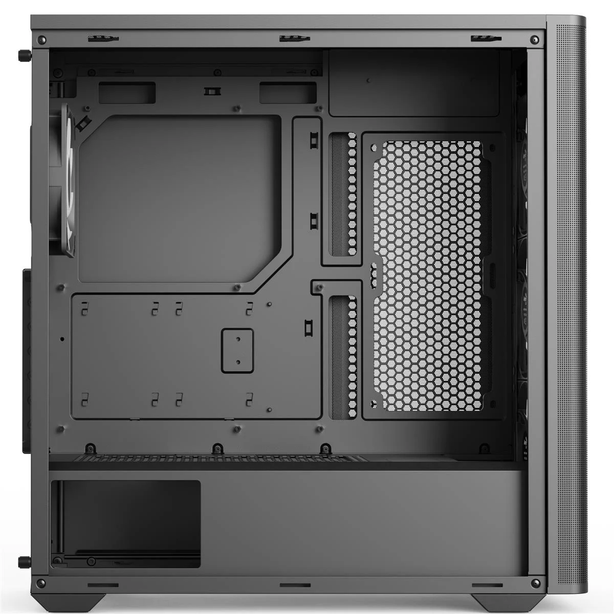 Корпус AeroCool D501A-G-BK-v2 (ACCM-DS01043.11) Black без БЖ - Зображення 5