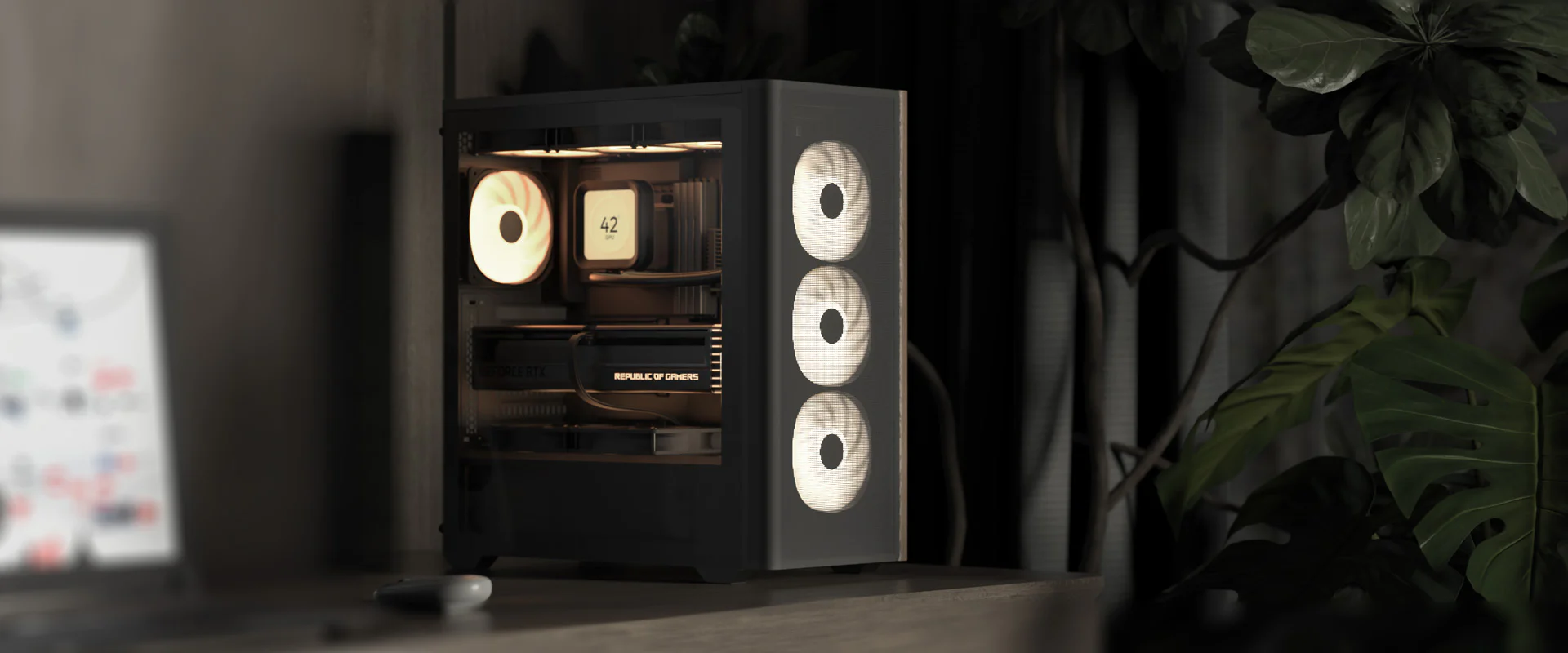 Корпус AeroCool D501A-G-BK-v2 (ACCM-DS01043.11) Black без БЖ - Зображення 6