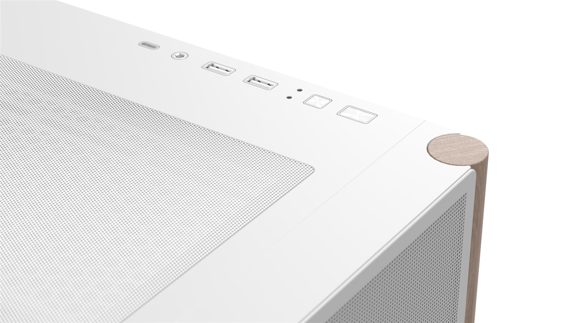 Корпус AeroCool D501A-G-WT-v2 (ACCM-DS01043.21) White без БЖ - Зображення 4