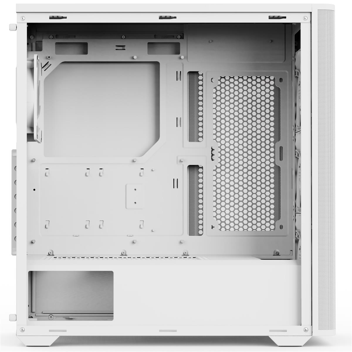 Корпус AeroCool D501A-G-WT-v2 (ACCM-DS01043.21) White без БЖ - Зображення 6