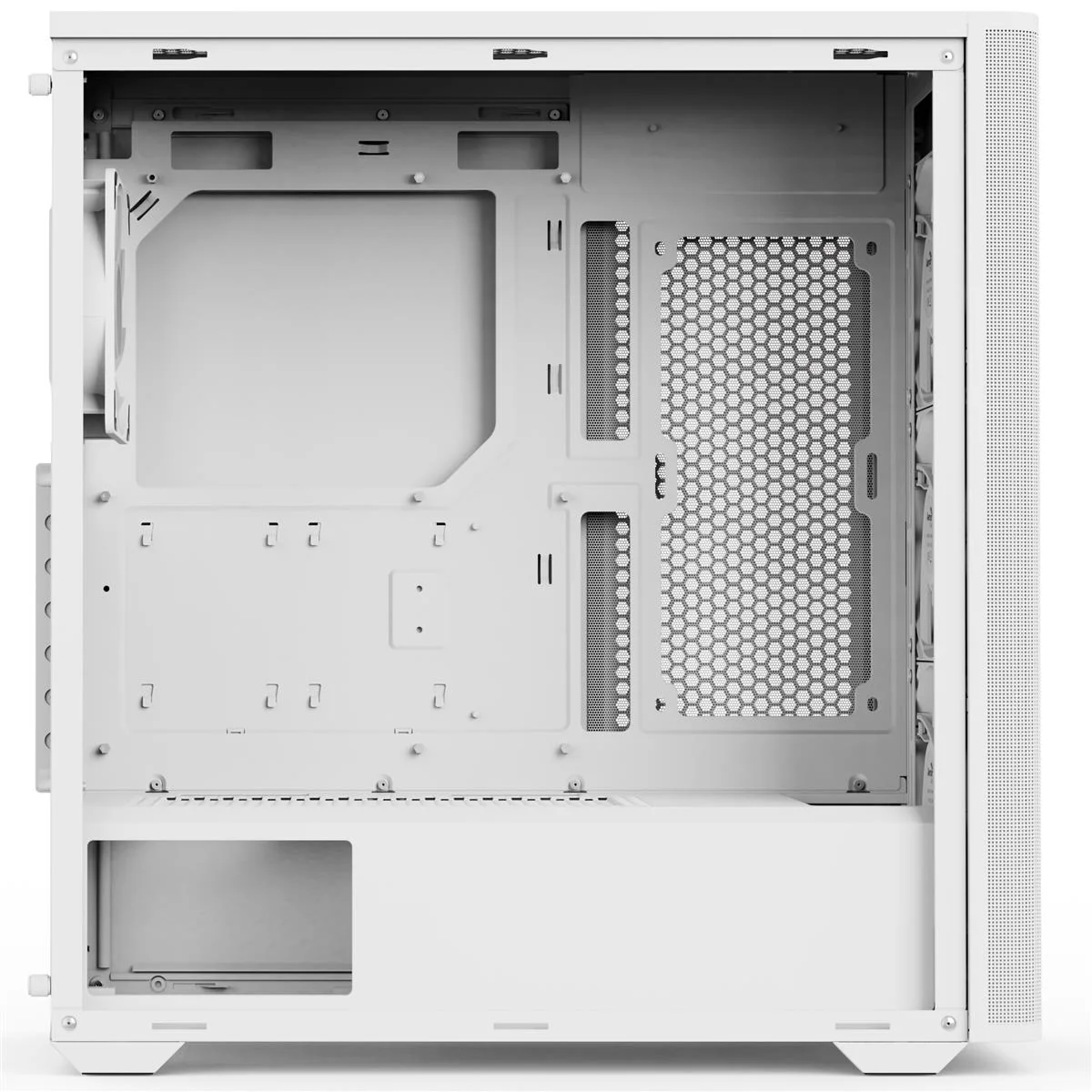 Корпус AeroCool D501A-G-WT-v2 (ACCM-DS01043.21) White без БЖ - Зображення 6