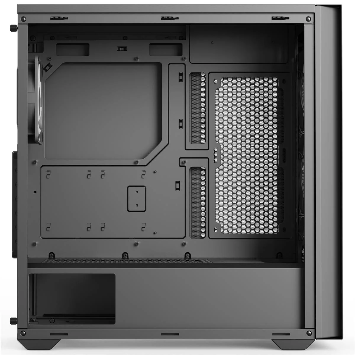 Корпус AeroCool D502A-G-BK-v1 (ACCM-DS02043.11) Black без БЖ - Зображення 6