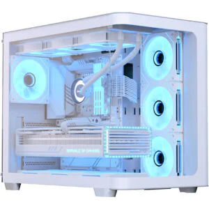 Корпус AeroCool P500C-G-WT-v1 (ACCM-PN01043.21) White без БЖ