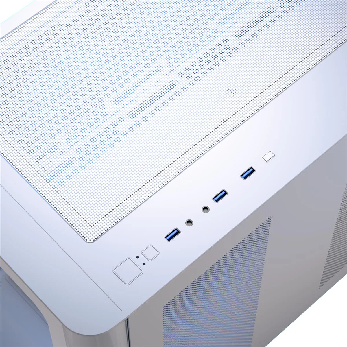 Корпус AeroCool P500C-G-WT-v1 (ACCM-PN01043.21) White без БЖ - Зображення 5