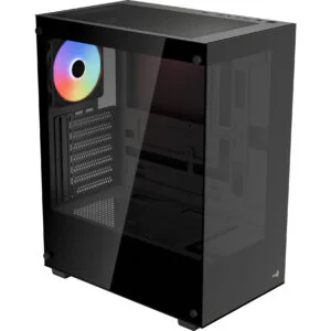 Корпус AeroCool Pivot-G-BK-v1 (ACCM-ES08013.11) Black без БЖ