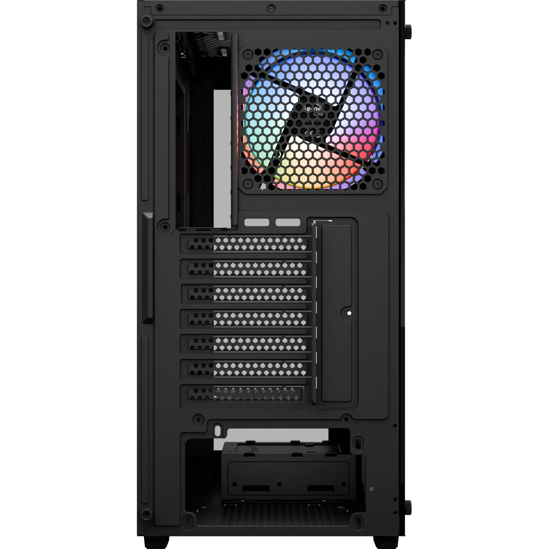 Корпус AeroCool Pivot-G-BK-v1 (ACCM-ES08013.11) Black без БЖ - Зображення 4