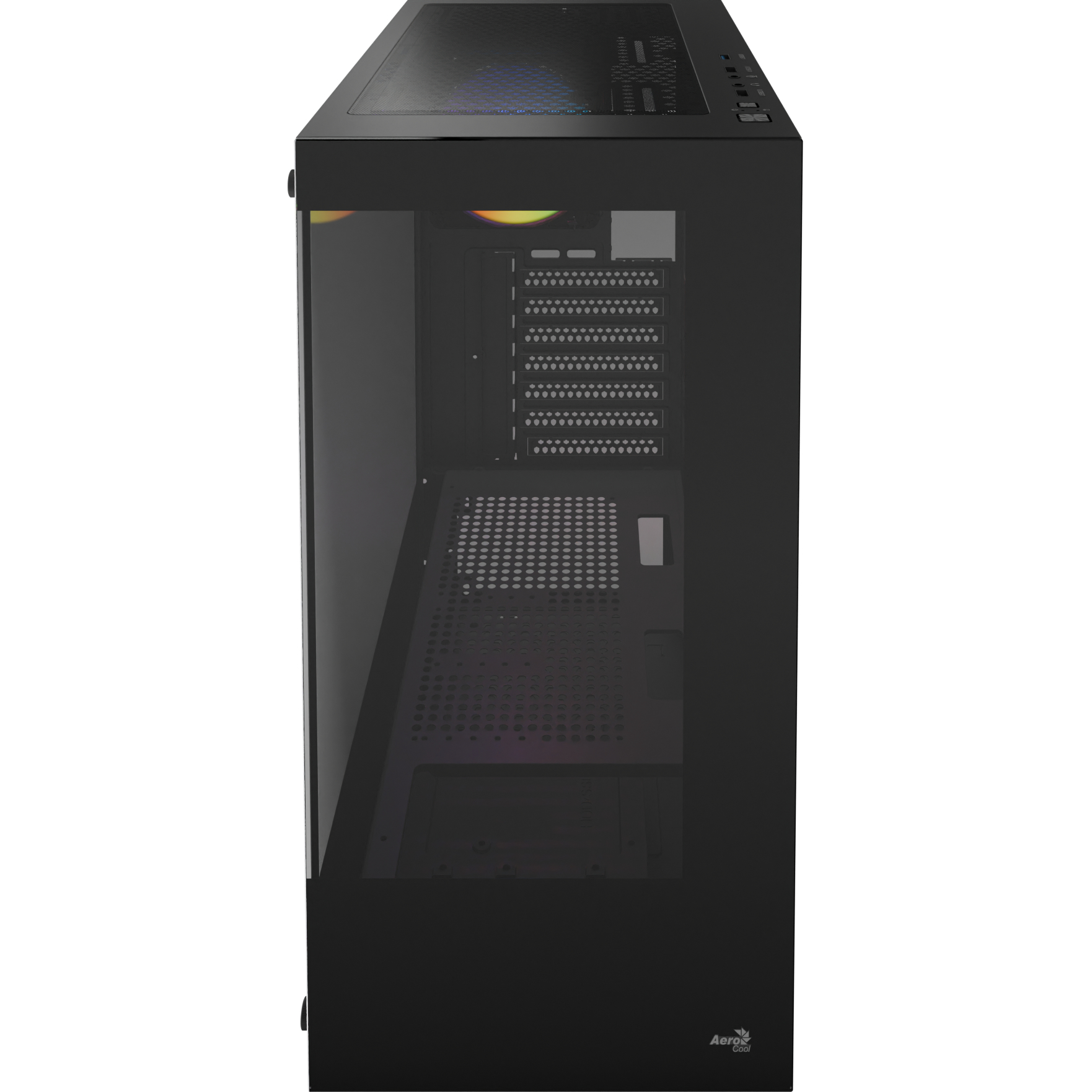 Корпус AeroCool Pivot-G-BK-v1 (ACCM-ES08013.11) Black без БЖ - Зображення 6