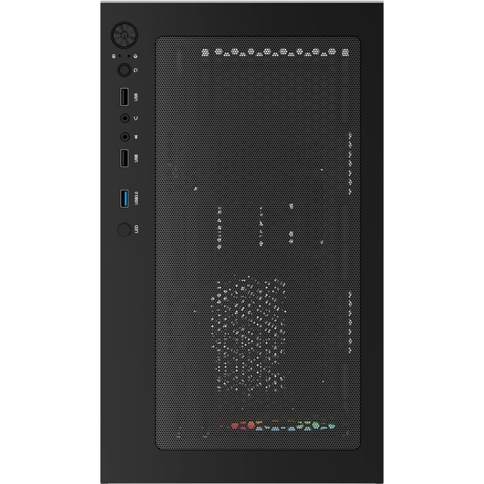 Корпус AeroCool Viewport Mini-G-BK-v2 (ACCM-ES09133.11) Black без БЖ - Зображення 2