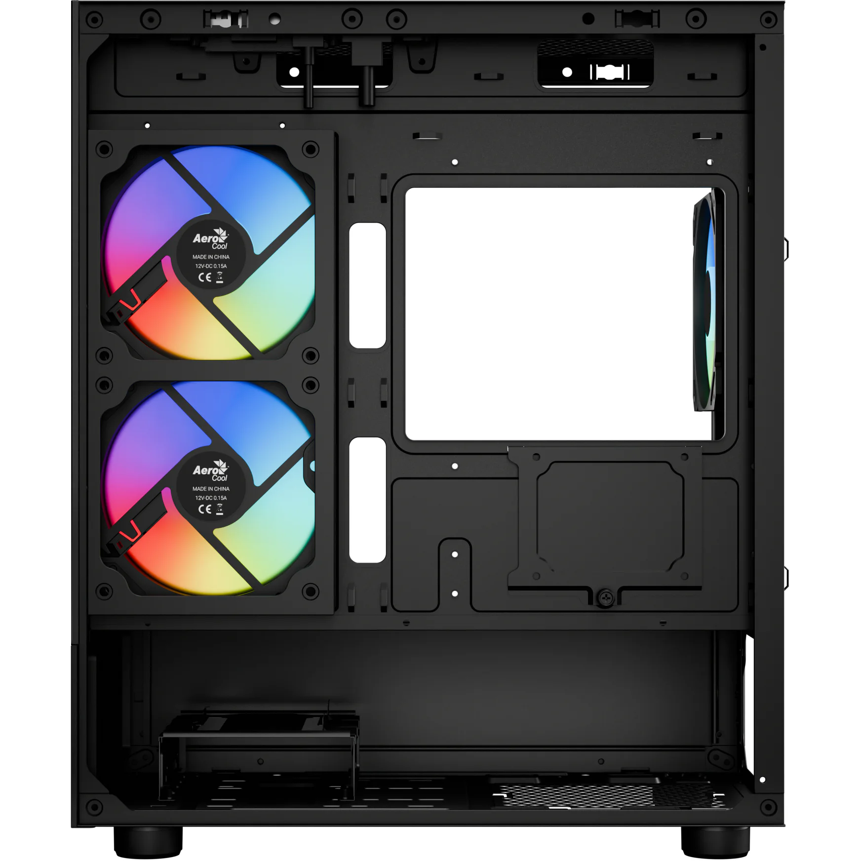 Корпус AeroCool Viewport Mini-G-BK-v2 (ACCM-ES09133.11) Black без БЖ - Зображення 3