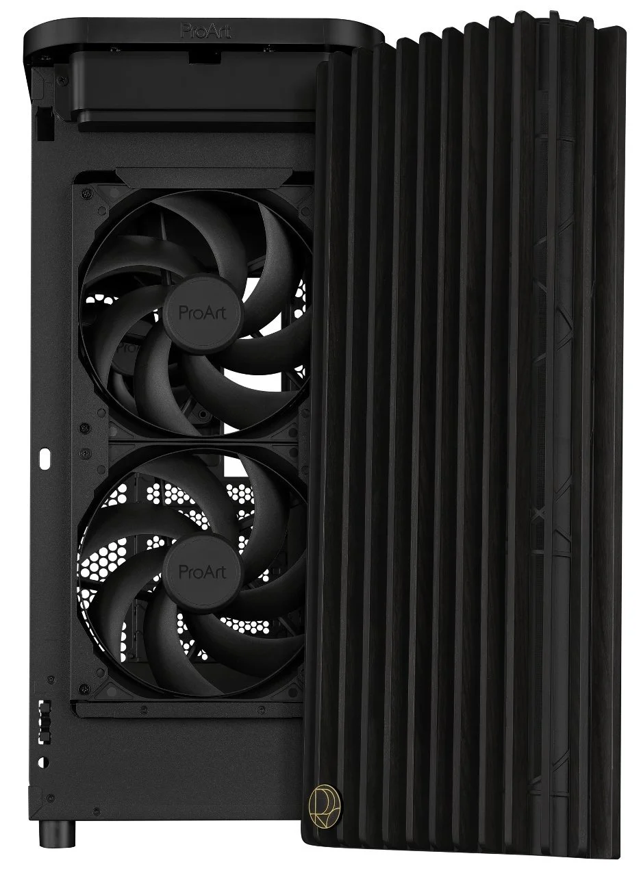 Корпус Asus ProArt PA401 Wood Edition - Tempered Glass без БЖ (90DC00M0-B39000) — изображение 3