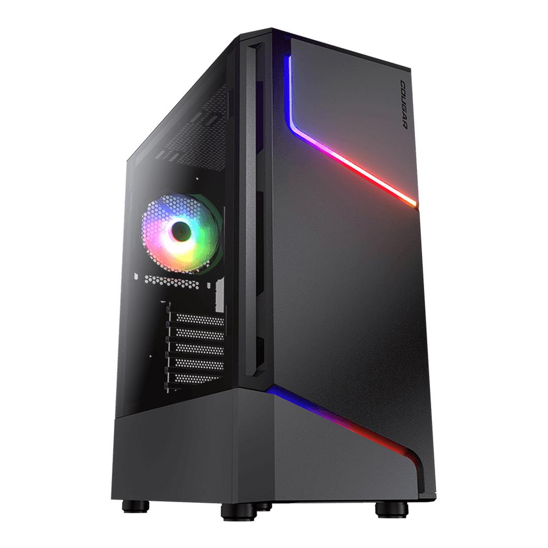 Корпус Cougar MX360 RGB Black без БП