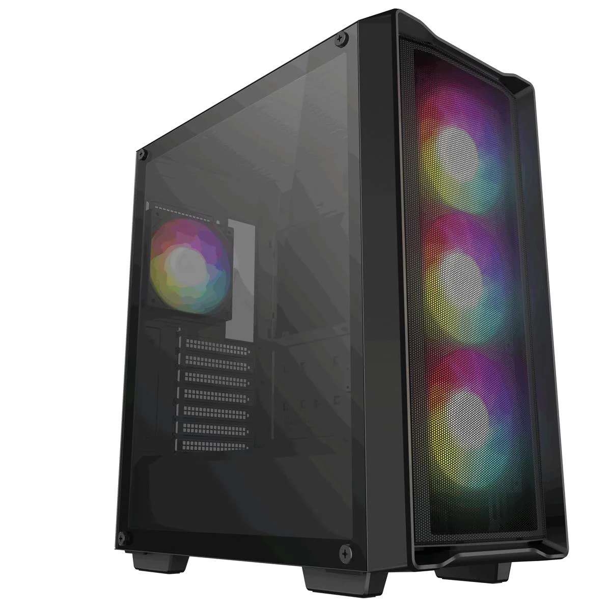 Корпус DeepCool CC560 Mesh V2 Black (R-CC560-BKAMA4-G-2) без БП