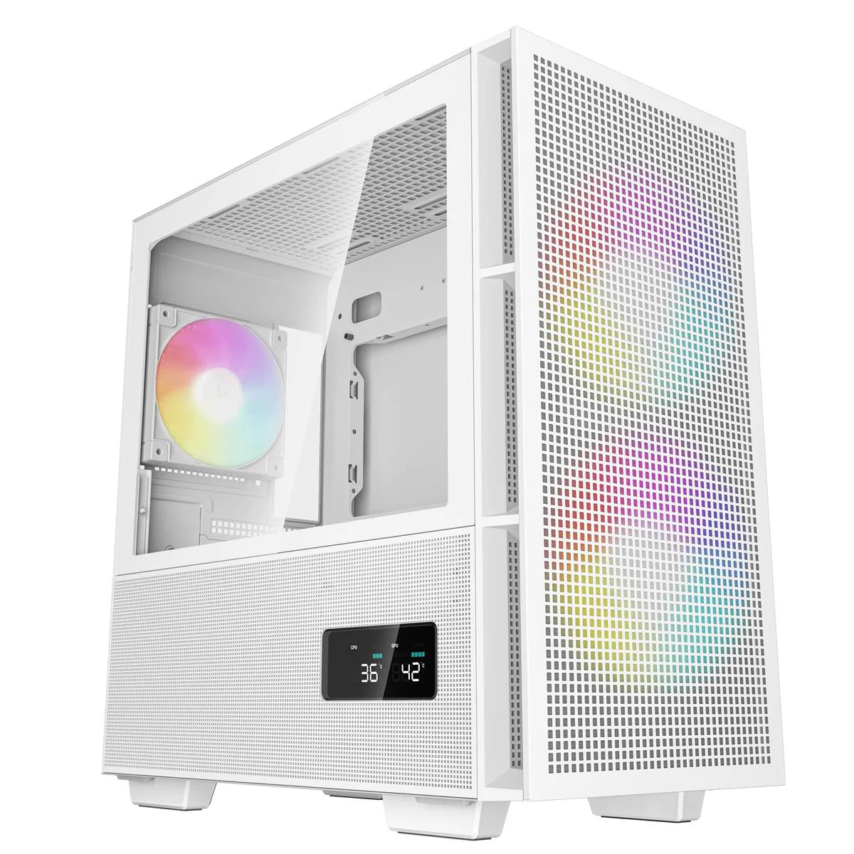 Корпус DeepCool CH360 Digital White (R-CH360-WHAPE3D-G-1) без БП