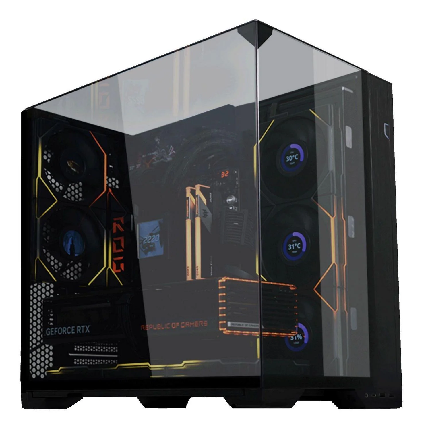 Корпус Lian Li O11 Vision Compact Black (G99.O11VPX.00) без БЖ - Зображення 6