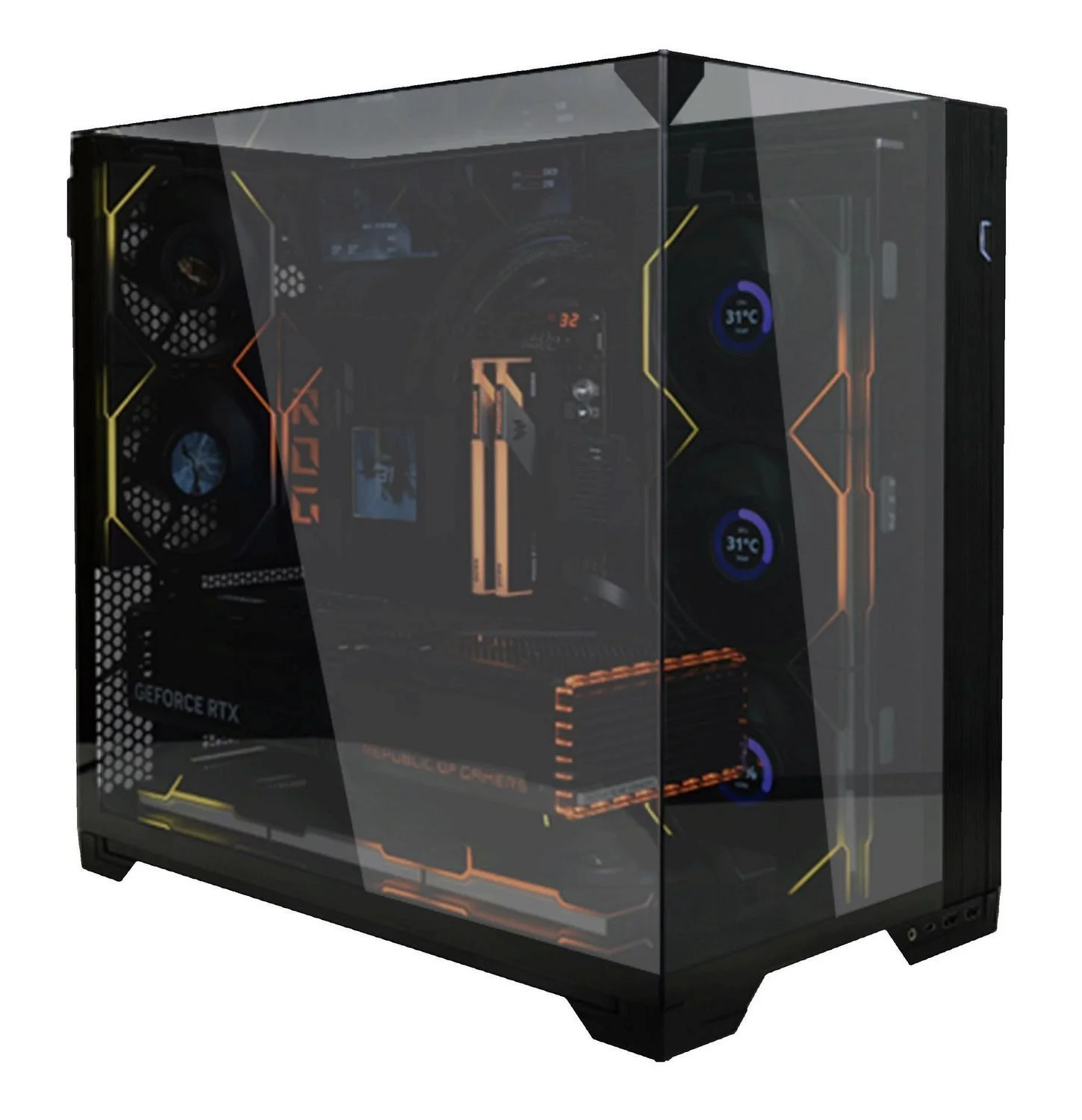 Корпус Lian Li O11 Vision Compact Black (G99.O11VPX.00) без БЖ - Зображення 7