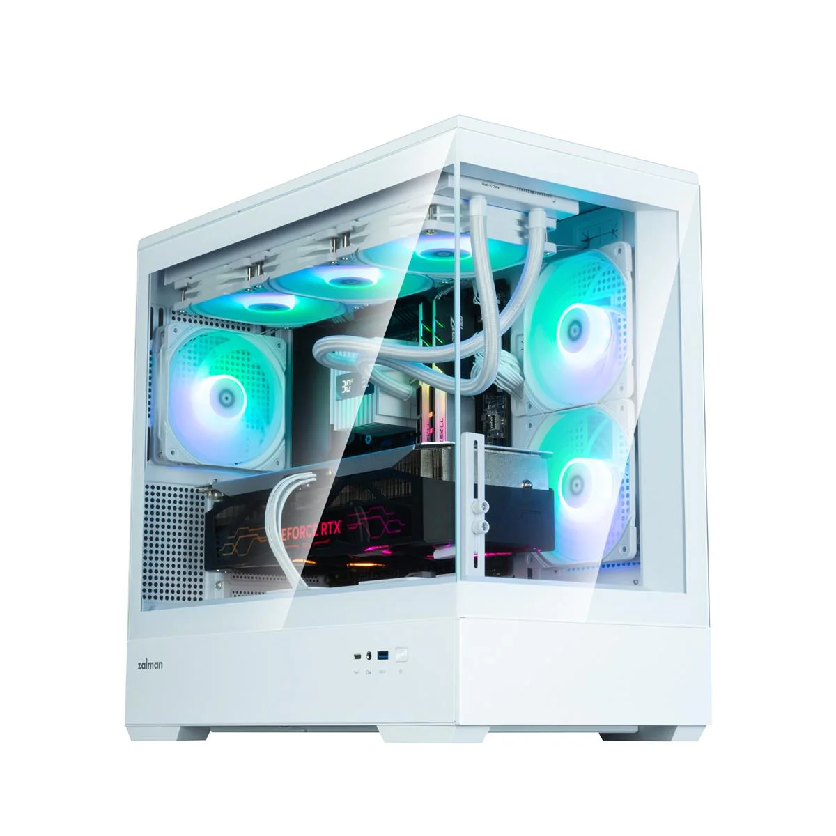 Корпус Zalman P30 White V2 без БЖ - Зображення 6