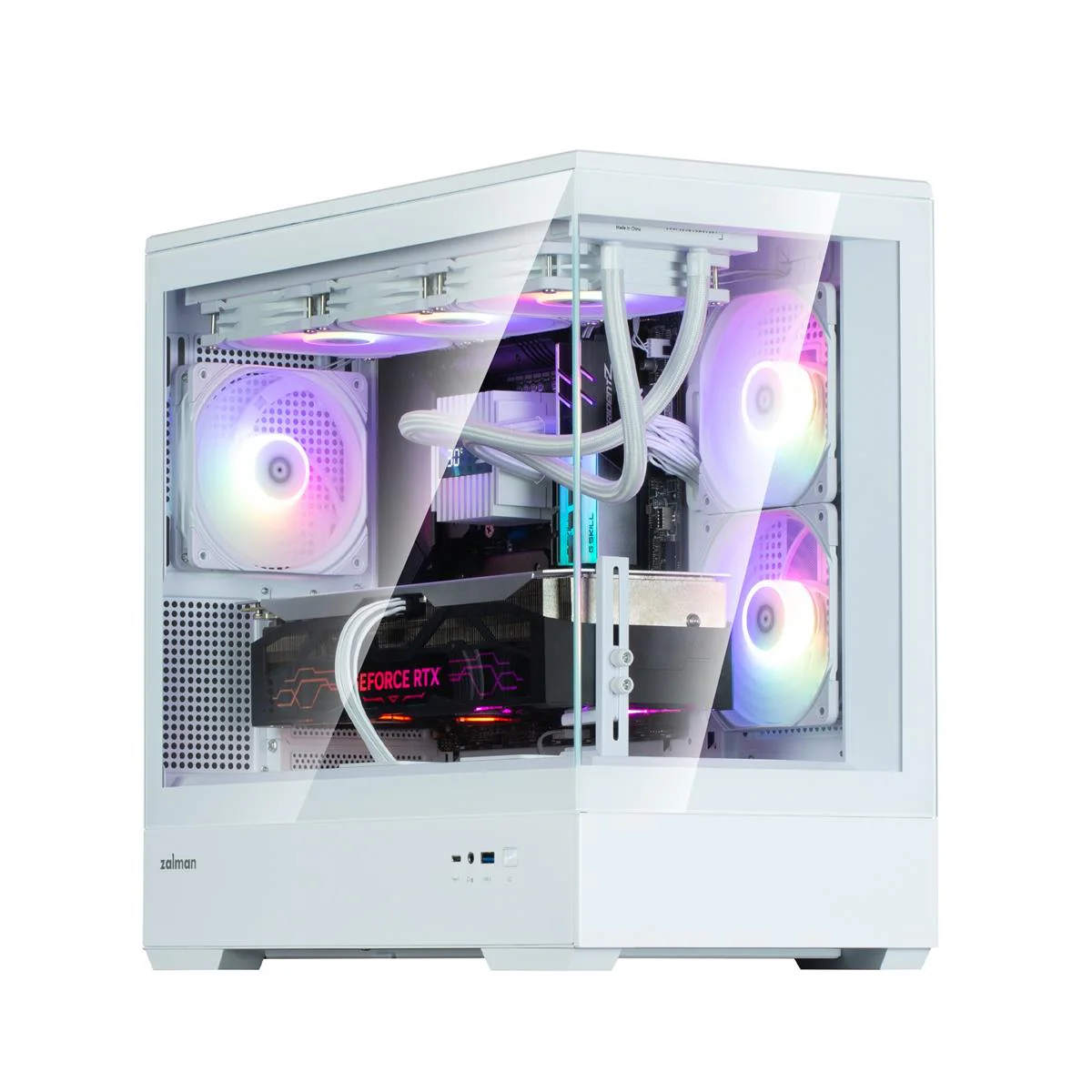 Корпус Zalman P30 White V2 без БЖ - Зображення 7
