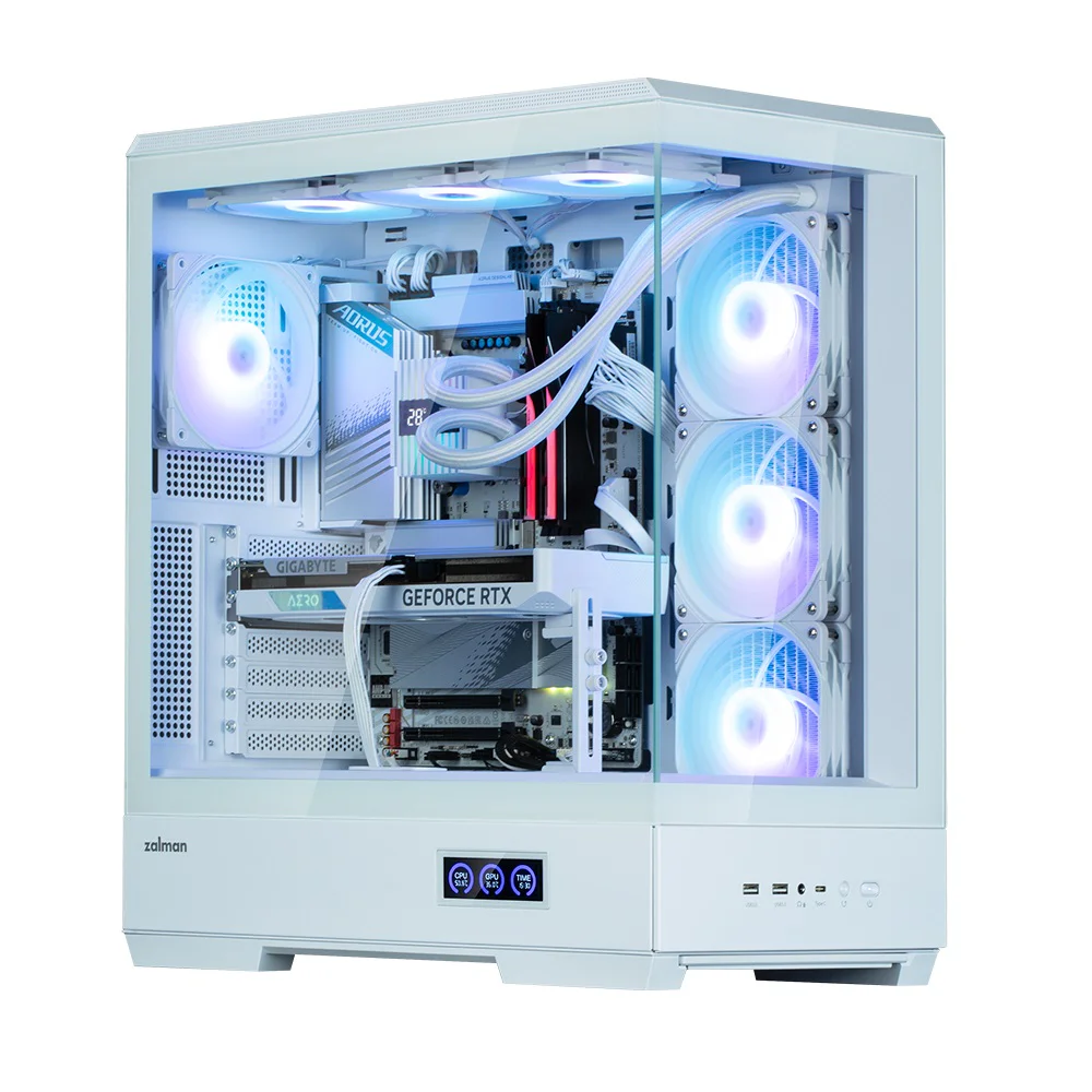 Корпус Zalman P50 DS White без БЖ - Зображення 6