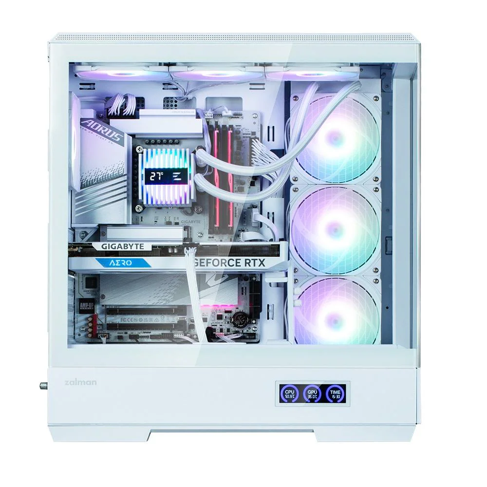 Корпус Zalman P50 DS White без БЖ - Зображення 7