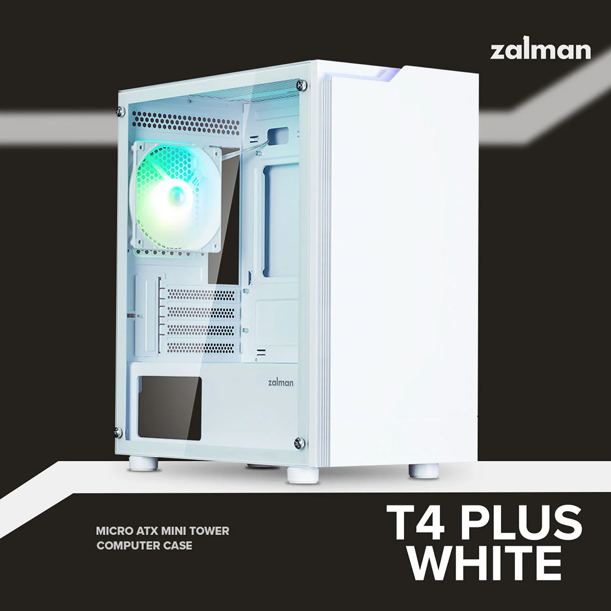 Корпус Zalman T4 Plus White без БЖ - Зображення 10