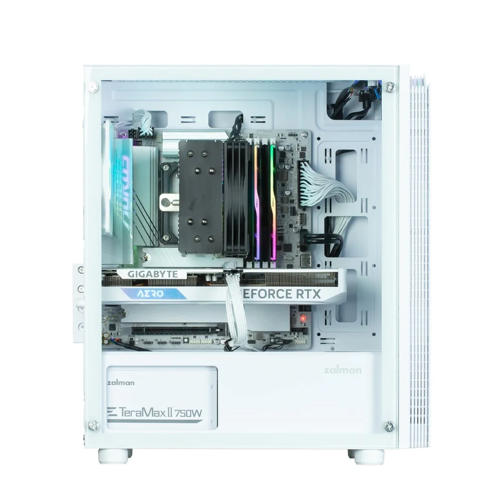 Корпус Zalman T4 Plus White без БЖ - Зображення 4