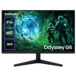 Монiтор Samsung 27" Odyssey G5 (LS27FG532EIXUA) IPS Black 200Hz