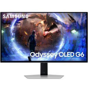 Монитор Samsung 27" Odyssey G6 (LS27FG602SIXUA) OLED Silver 500Hz