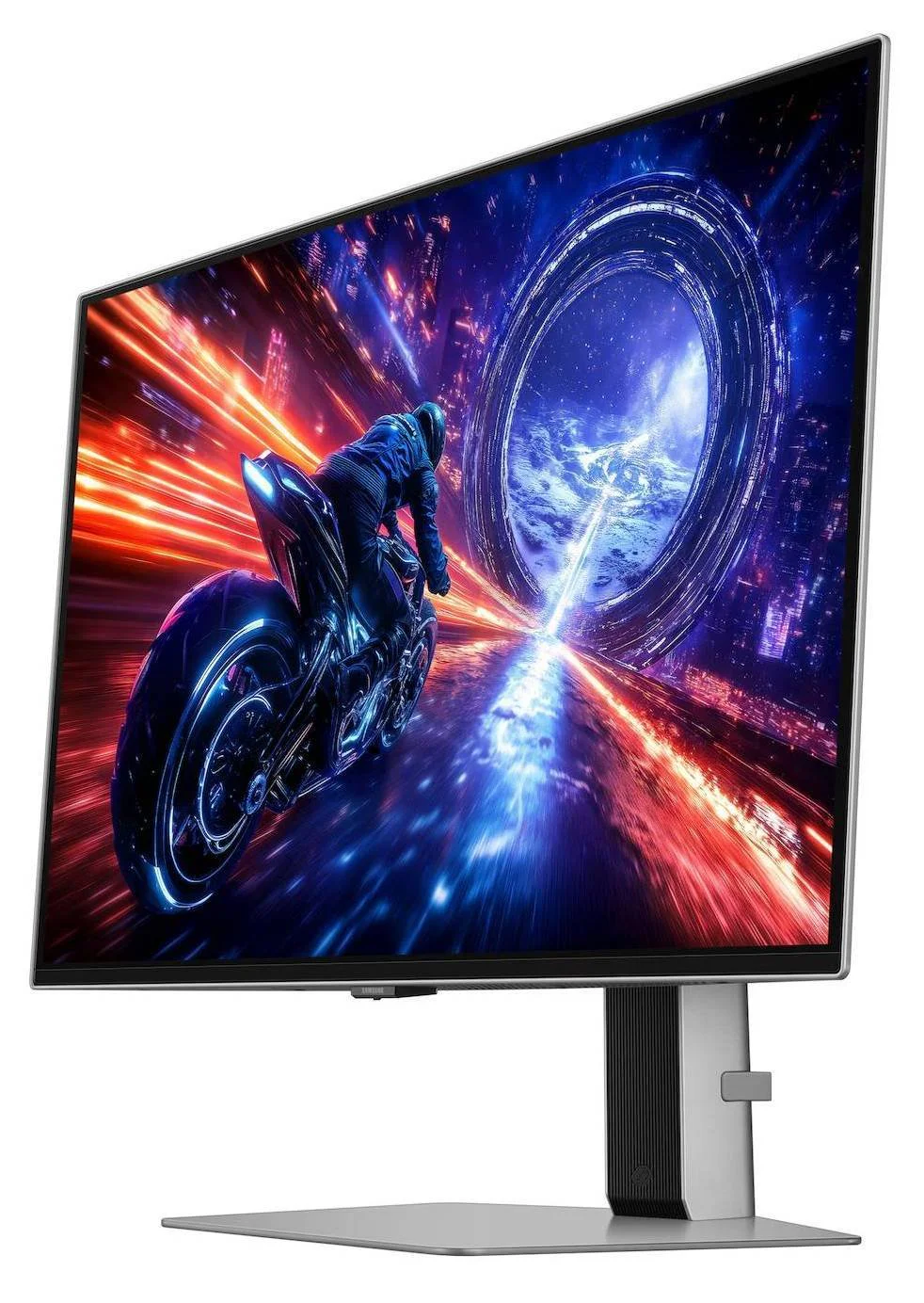 Монiтор Samsung 27" Odyssey G6 (LS27FG602SIXUA) OLED Silver 500Hz - Зображення 3