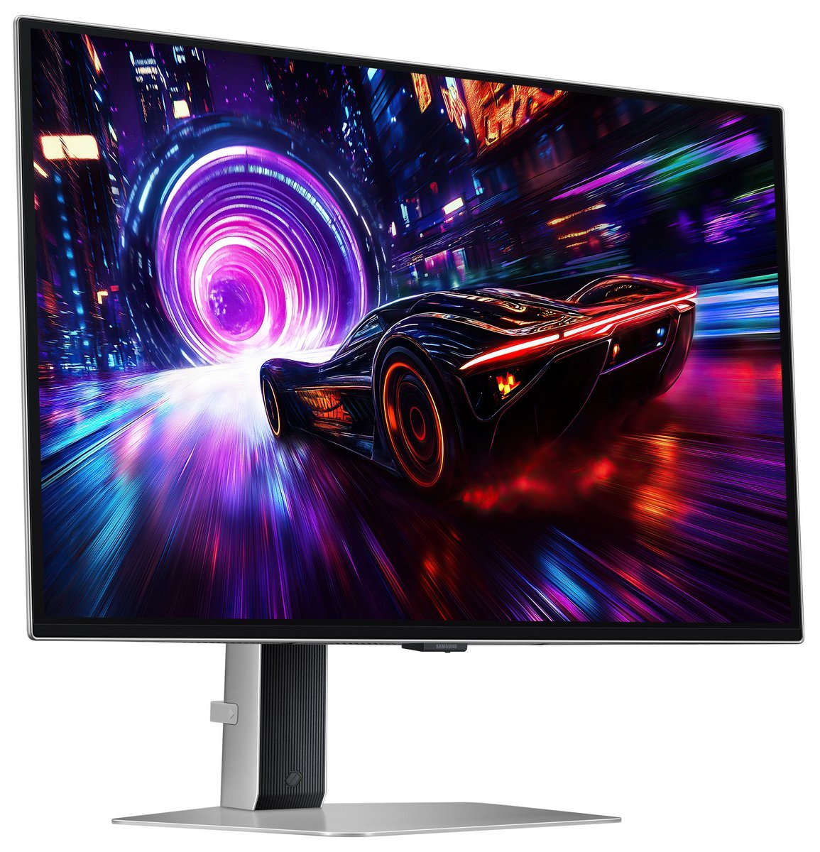 Монітор Samsung 27" Odyssey G8 G81SF (LS27FG812SIXUA) OLED Silver 240Hz - Зображення 2