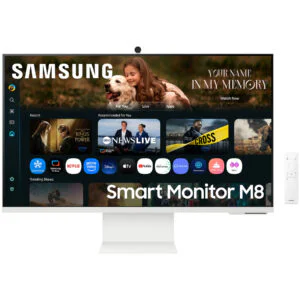 Монітор Samsung 32" Smart M8 (LS32FM803UZXUA) VA White