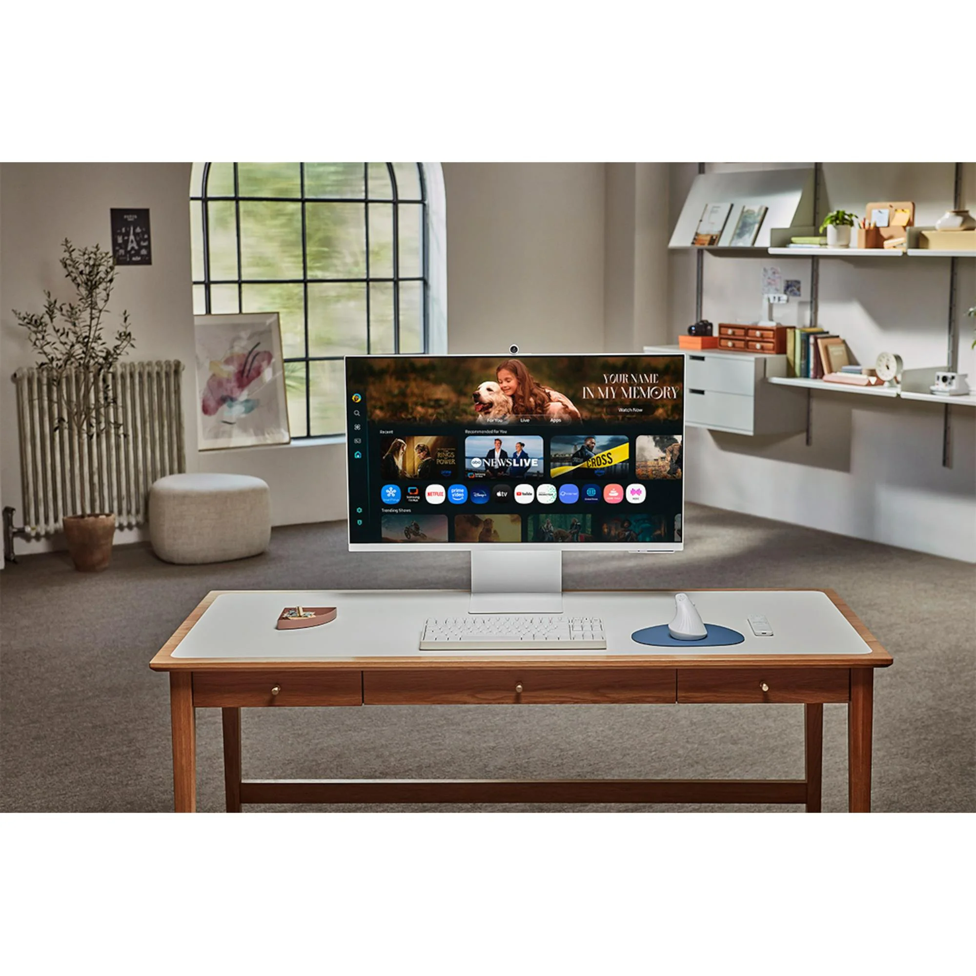 Монітор Samsung 32" Smart M8 (LS32FM803UZXUA) VA White - Зображення 16