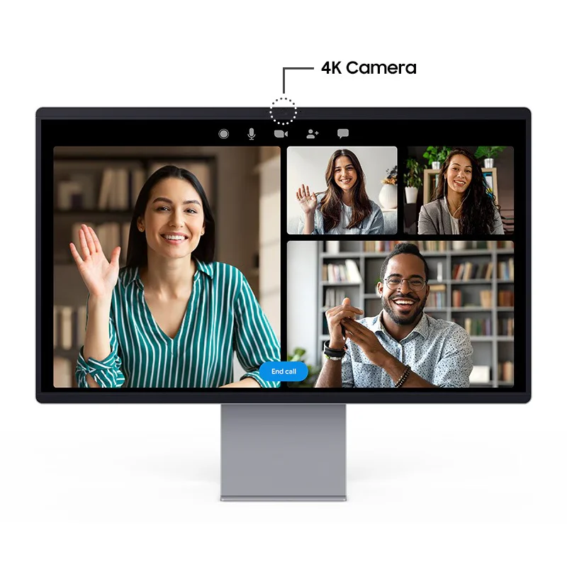 Монітор Samsung 32" Smart M9 (LS32FM902SIXUA) QD-OLED Black 165Hz - Зображення 2