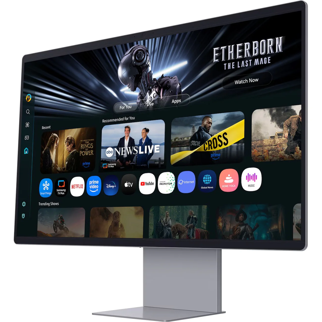 Монітор Samsung 32" Smart M9 (LS32FM902SIXUA) QD-OLED Black 165Hz - Зображення 11