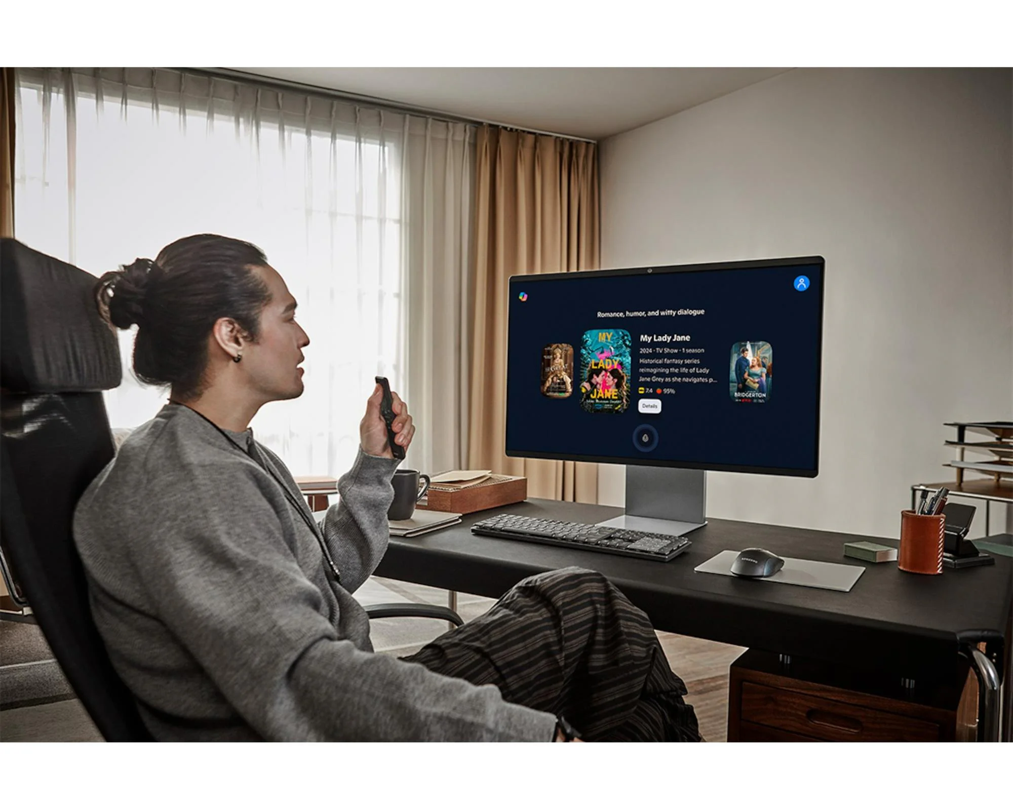 Монітор Samsung 32" Smart M9 (LS32FM902SIXUA) QD-OLED Black 165Hz - Зображення 20