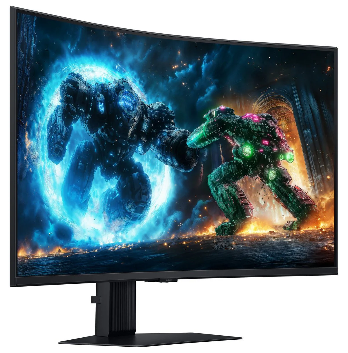 Монiтор Samsung 37" Odyssey G7 (LS37FG756EIXUA) VA Black 165Hz Curved - Зображення 2