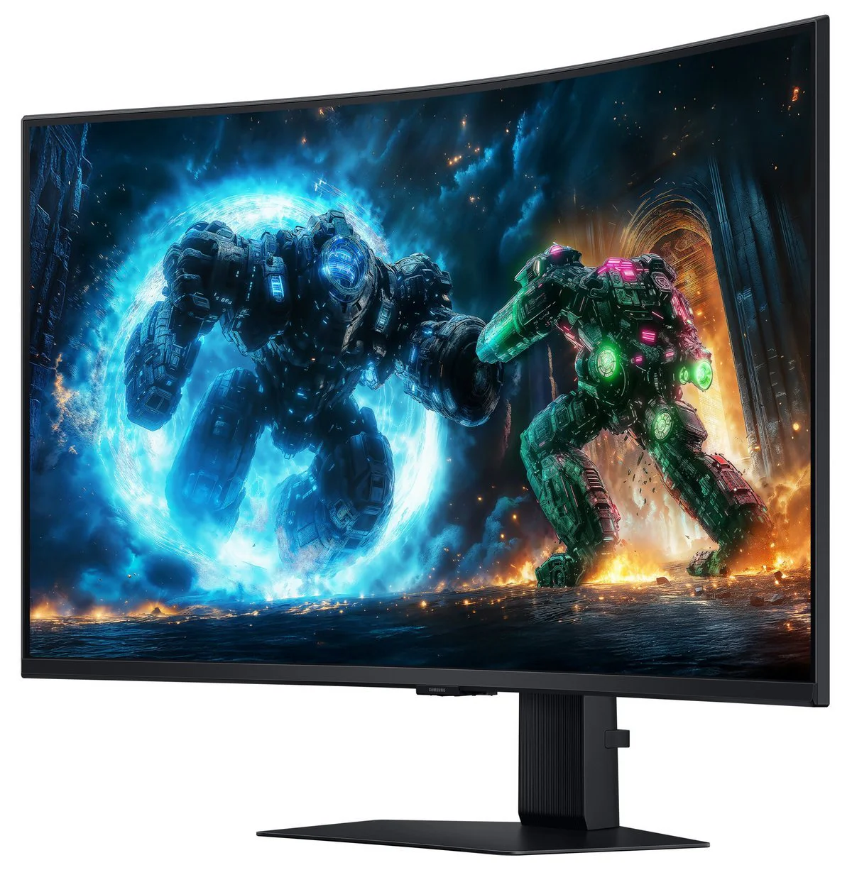 Монiтор Samsung 37" Odyssey G7 (LS37FG756EIXUA) VA Black 165Hz Curved - Зображення 3